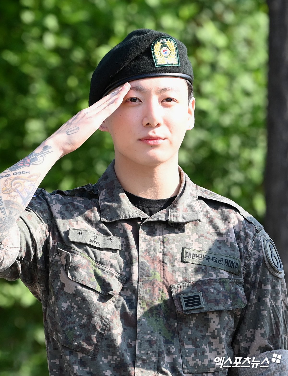 Welcome Back, Jeon Jungkook - Our Proud Sergeant