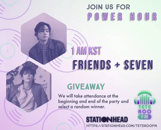 Power Hour Streaming with Friends and Seven