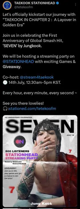 Seven Anniversary Party