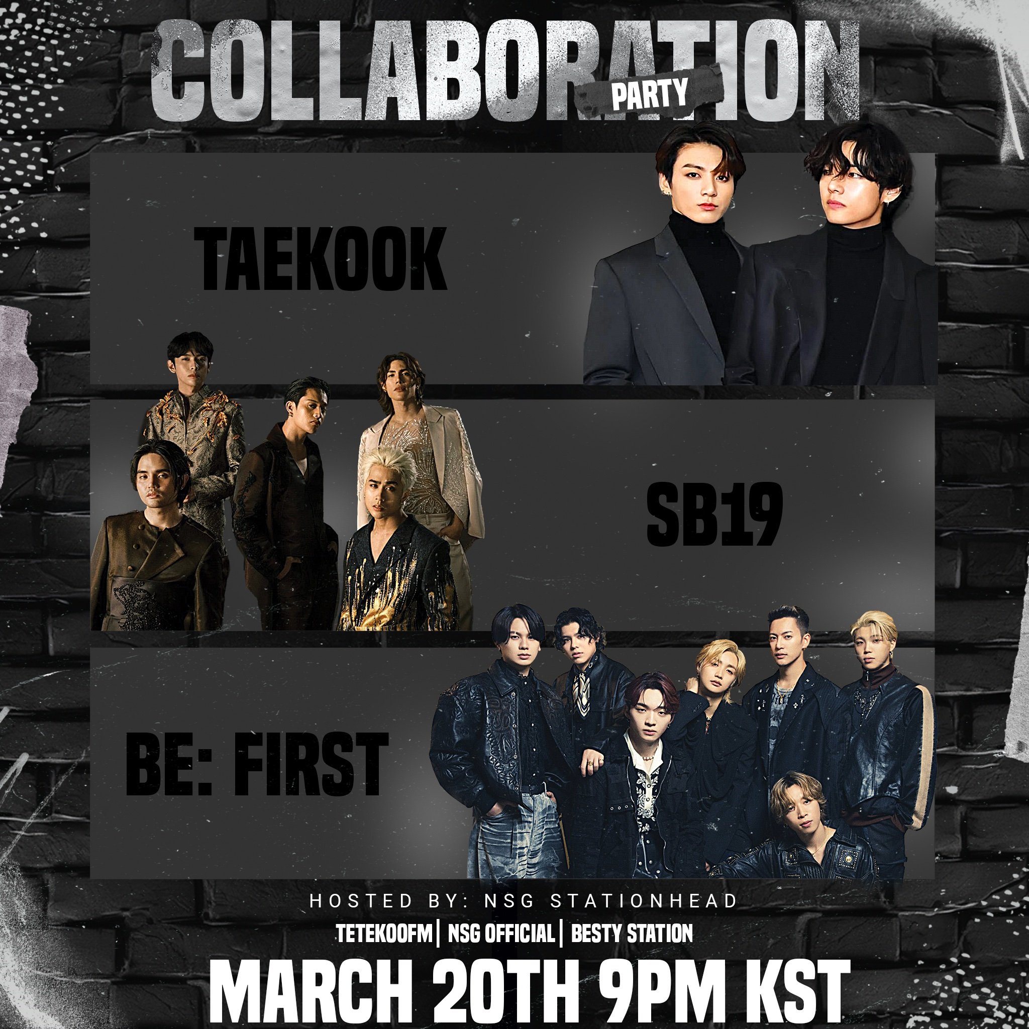 Stationhead - A'Tins x Besty x TaeKookers Collab