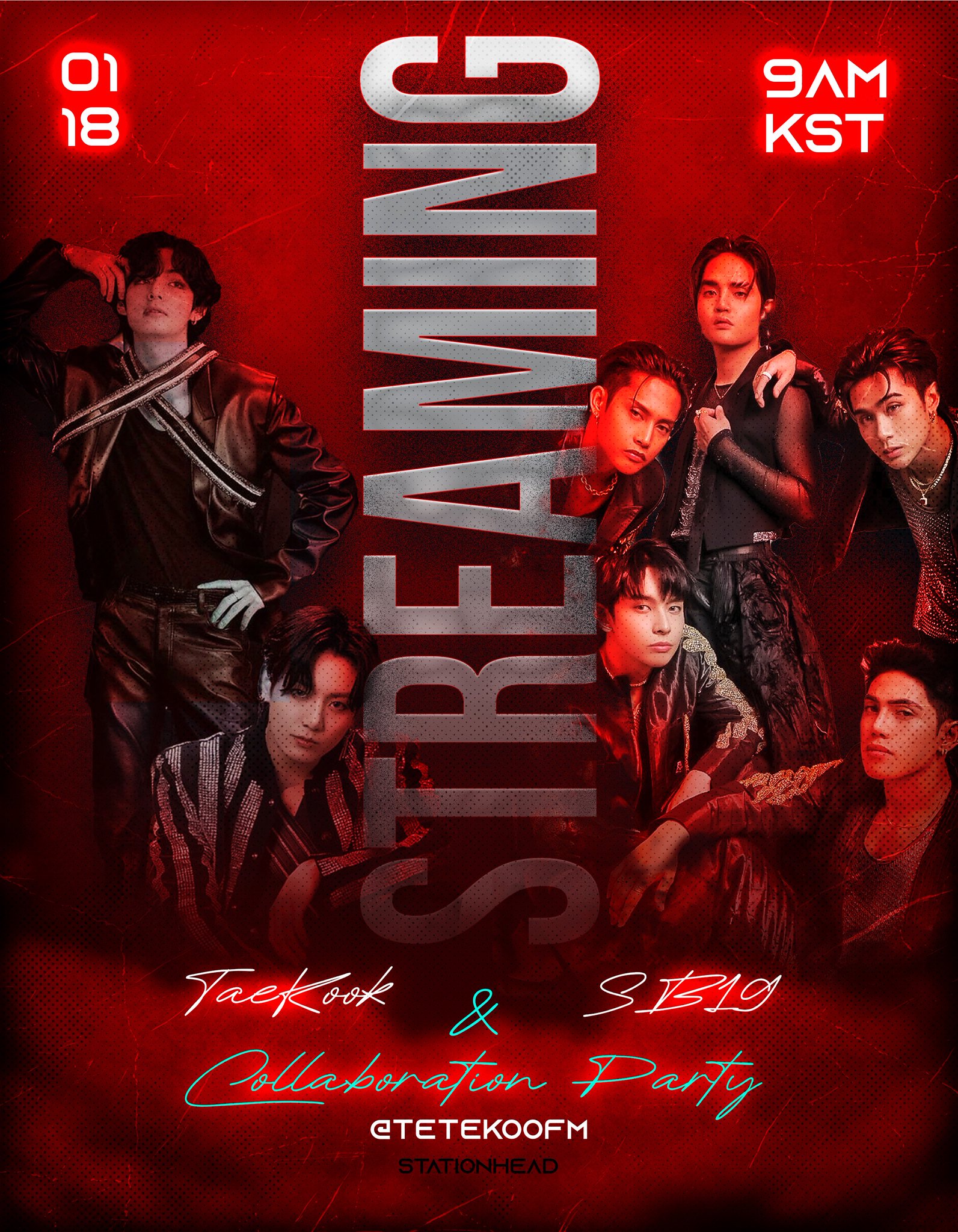 Stationhead - A'Tins x TaeKookers Collab