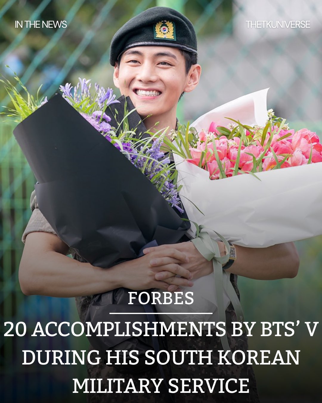 Welcome Back, Kim Taehyung - Our Proud Sergeant