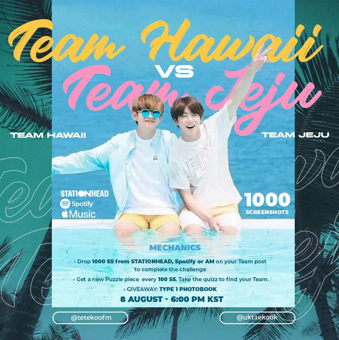 Team Hawaii Vs. Team Jeju