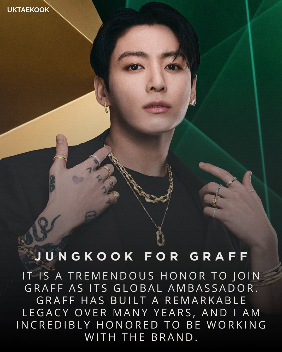 Graff unveils Jung Kook as its new House ambassador