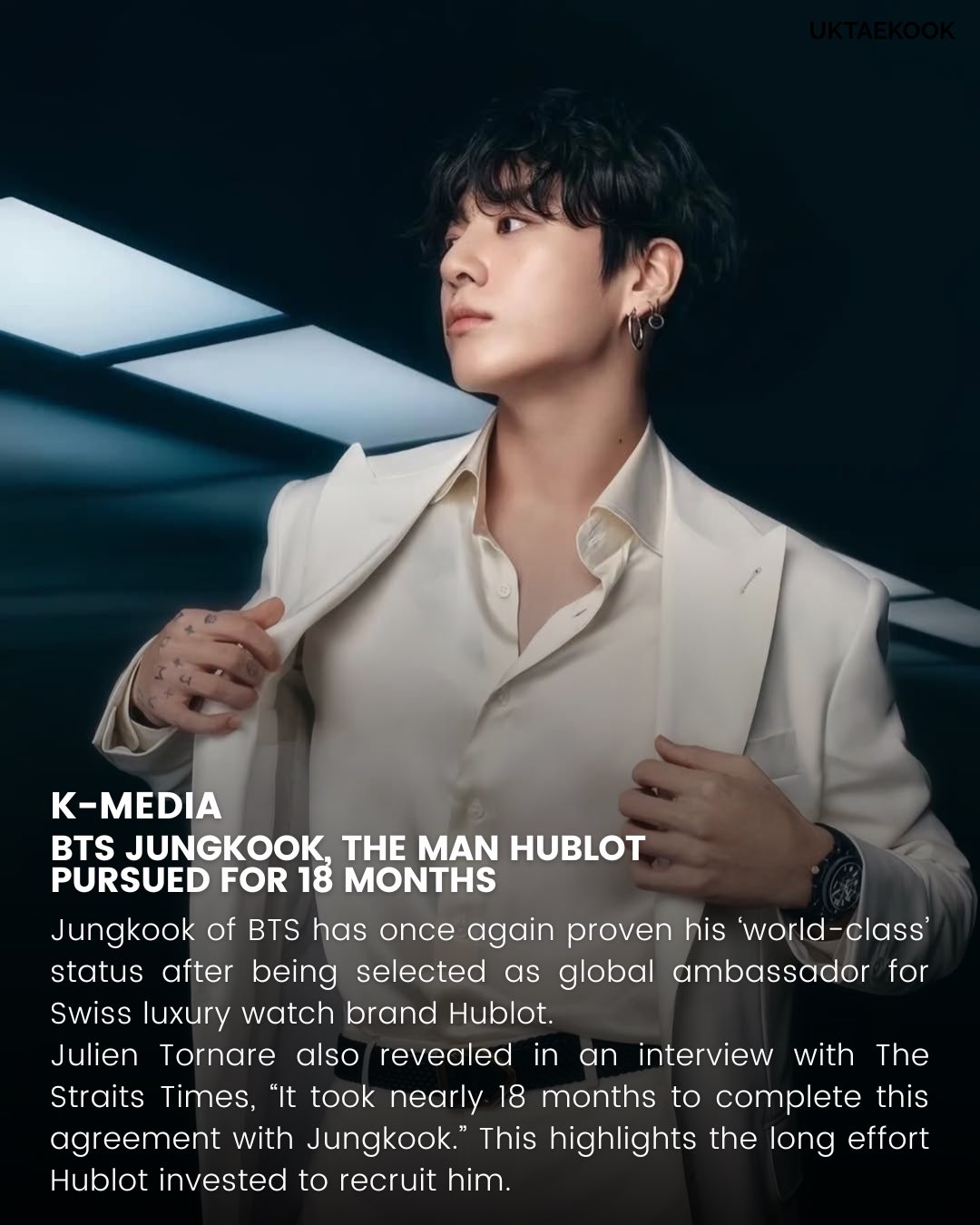 Jungkook - Global Ambassador of Hublot