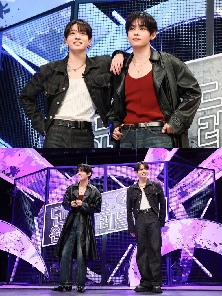 V & Jungkook in Sore Snow Man show