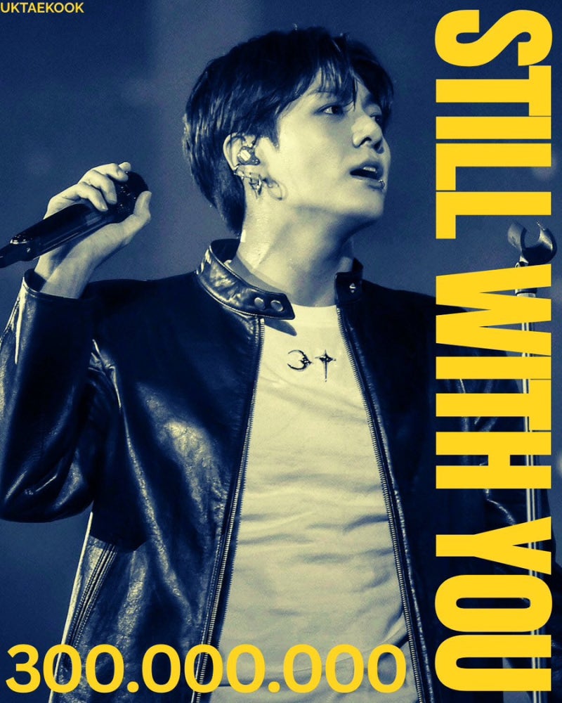 News image: Another 300M Milestone for Jungkook