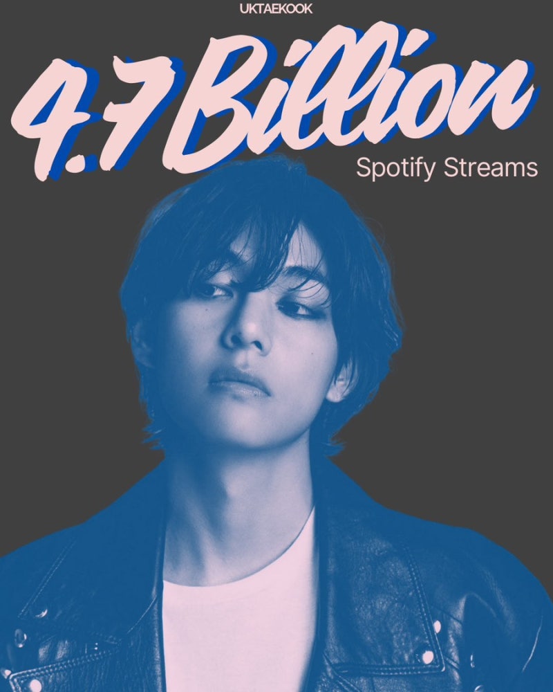 News image: V Hits 4.7 Billion Streams as Two More Songs Race to New Milestones