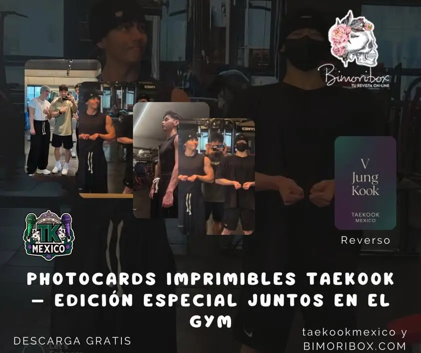 News image: ¡TAEKOOKIES! Taehyung y Jungkook en el gimnasio juntos